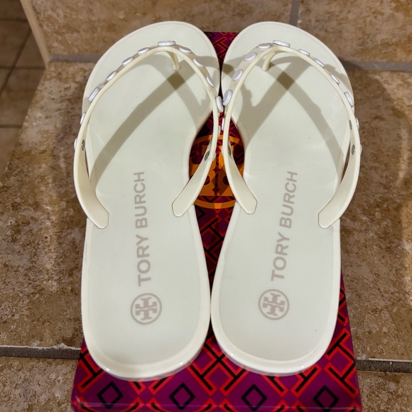 Tory Burch Studded Jelly Sandal- Size 9 - Picture 5 of 8